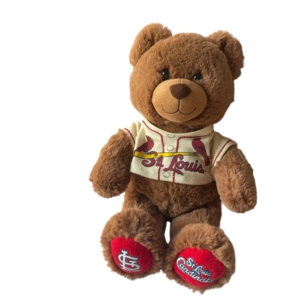 Build a Bear 2015 St Louis Cardinals SGA Teddy Bear Brown BAB Limited Edition
